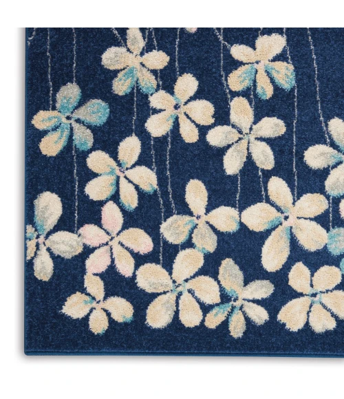 Nourison Tranquil Area Rug TRA04-Navy