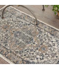 Nourison Quarry Ivory Grey QUA05 2 ft. X 4 ft. Rect. Rug