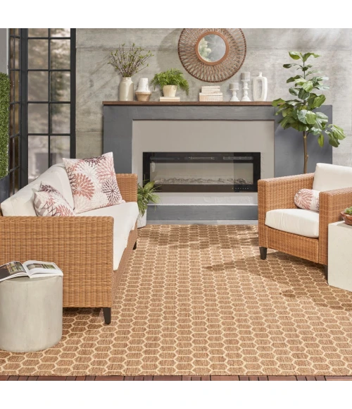 Nourison Twist Reversible Natural TWS01 8 ft. X 10 ft. Rect. Rug