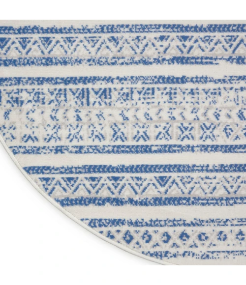 Nourison Whimsicle Area Rug WHS16-Ivory Blue