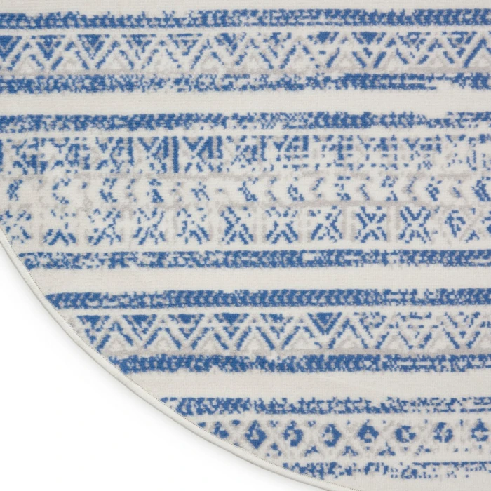 Nourison Whimsicle Area Rug WHS16-Ivory Blue