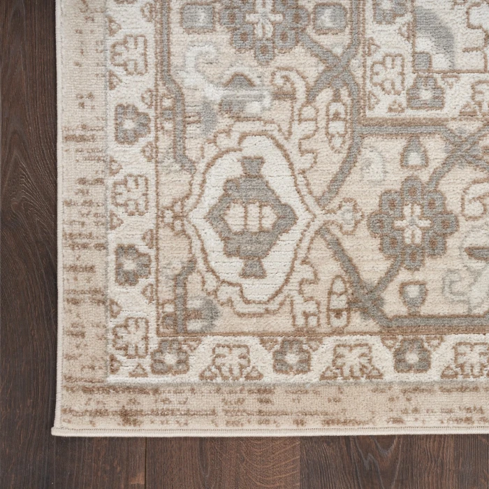 Nourison Quarry Beige QUA05 4 ft. X 6 ft. Rect. Rug