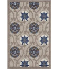 Nourison Aloha Area Rug ALH19-Grey/Blue