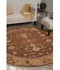 Nourison Home Nourmak Beige S138 8ft. x Round Round Rug