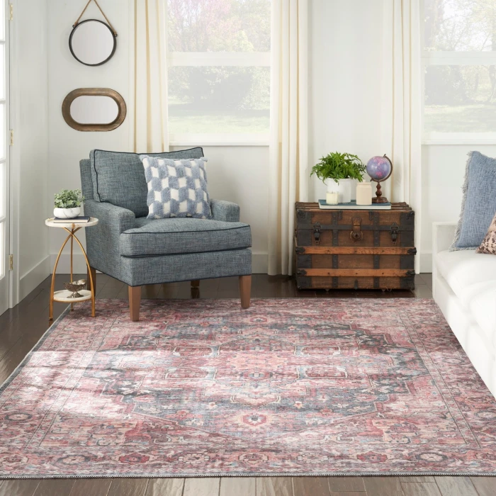 Nicole Curtis Machine Washable Series 1 Area Rug SR101 Multicolor 8' x 10'