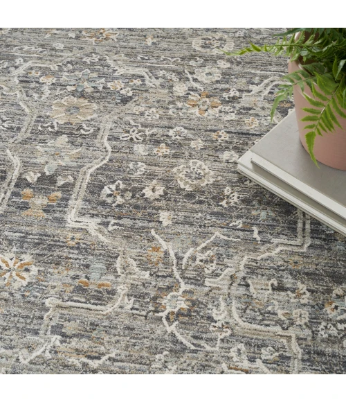 Nourison Lynx Slate Multicolor LNX03 5 ft. X 8 ft. Rect. Rug