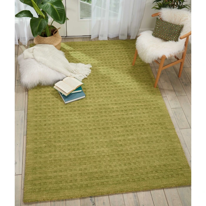 Nourison Marana Green MNN01 8 ft. X 11 ft. Rect. Rug