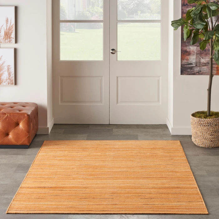 Nourison Interweave Area Rug IWV01 Orange