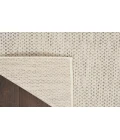 Nourison Courtyard Ivory Silver COU01 2 ft. X 6 ft. Rectangle Rug