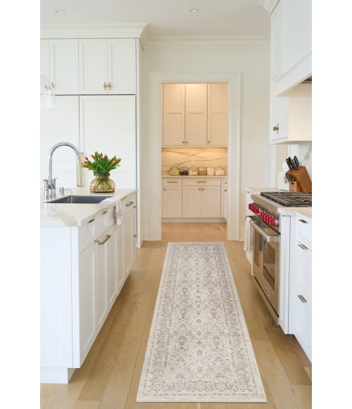 Nourison Shadows Ivory Grey SHW05 12 ft. Rect. Rug