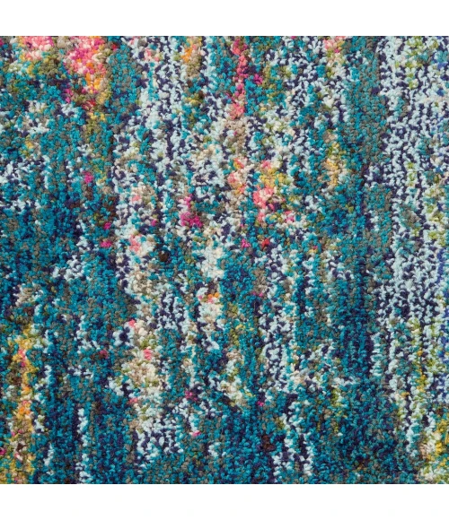 Nourison Celestial Area Rug CES09-Blue/Yellow