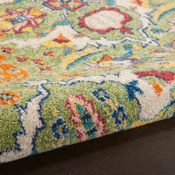 Nourison Allur Area Rug ALR03 Sage Ivory