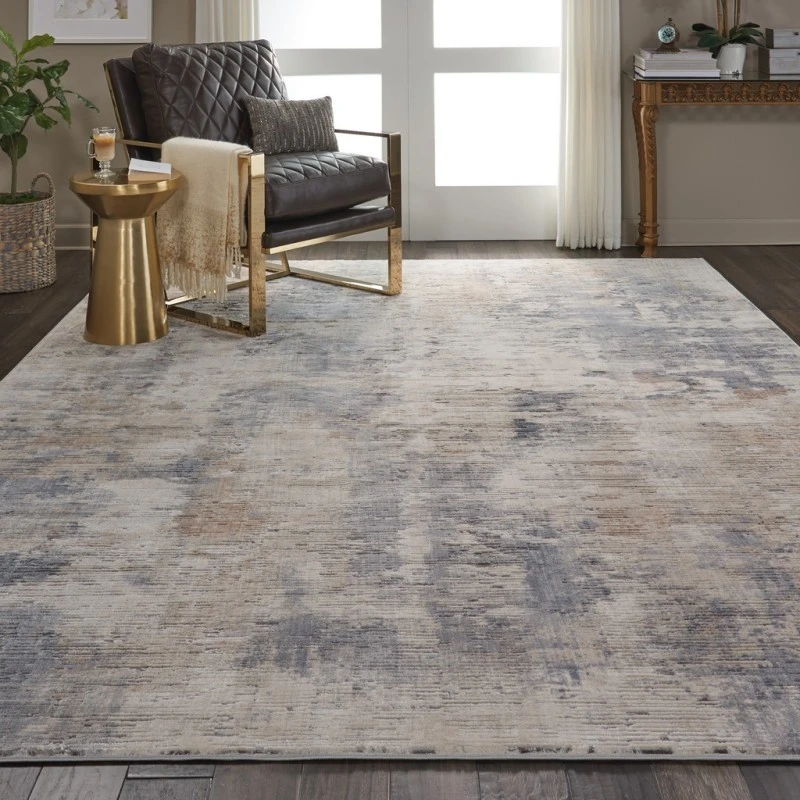 Nourison Rustic Textures Area Rug RUS05-Beige/Grey