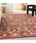 Nourison Allur Area Rug ALR03-Red Multicolor