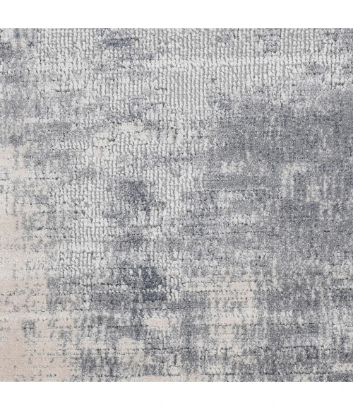 Nourison Rustic Textures Runner Area Rug RUS02-Blue/Ivory