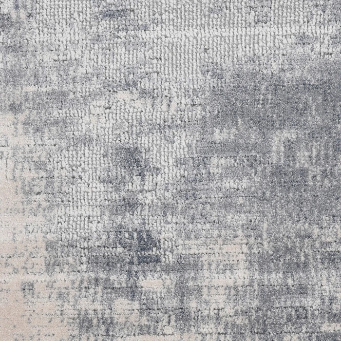 Nourison Rustic Textures Runner Area Rug RUS02-Blue/Ivory