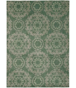 Nourison Home Tranquility Light Green TNQ03 3ft.9in. x 5ft.9in. Rect. Rug