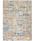 Calvin Klein Rush Area Rug CK951 Blue/Beige