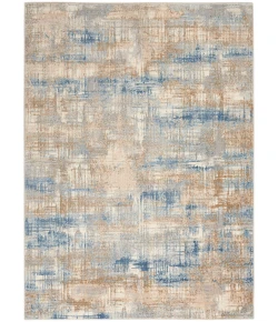 Calvin Klein CK950 Rush CK951 Blue Beige 6 ft. X 9 ft. Area Rug