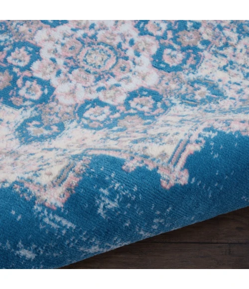 Nourison Grafix Round Area Rug GRF14-Blue