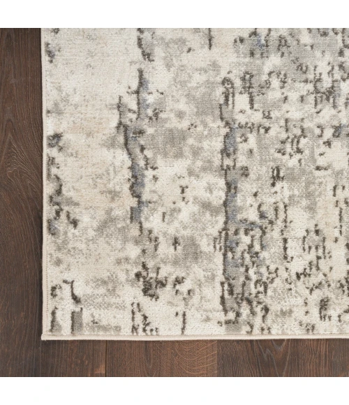 Nourison Quarry Ivory Blue Grey QUA01 2 ft. X 4 ft. Rect. Rug