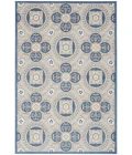 Nourison Aloha Area Rug ALH30 Blue/Grey