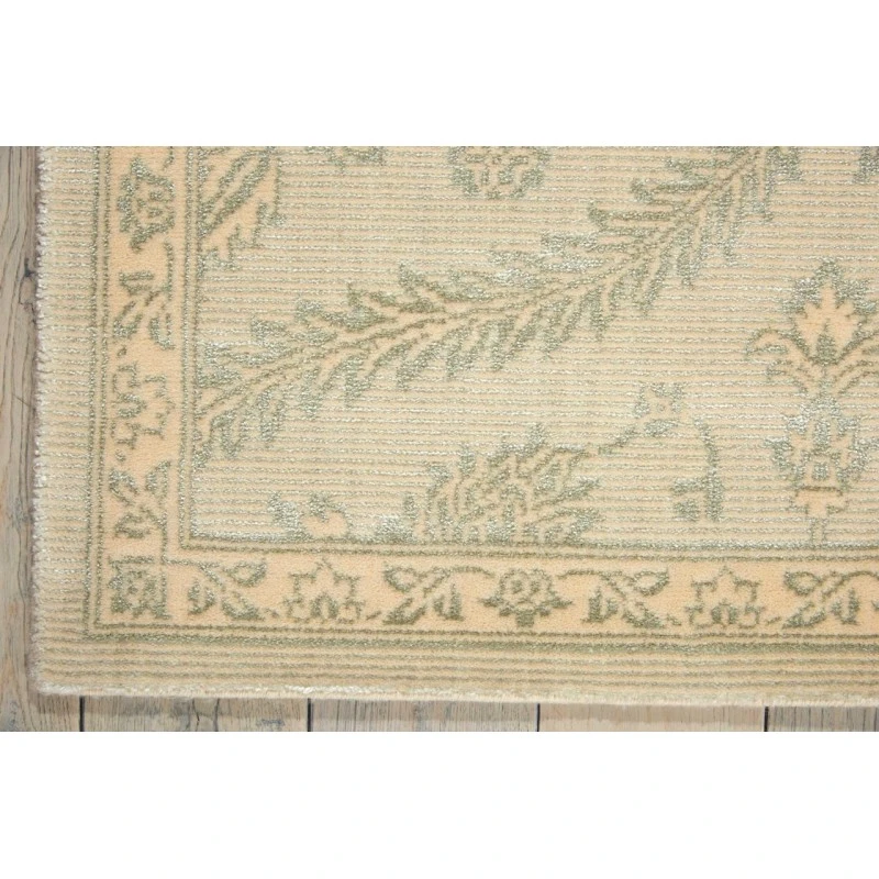 Nourison Luminance Area Rug LUM04-Cream/Mint