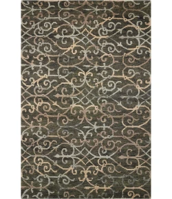 Nourison Home Tahoe Modern Black MTA05 9ft.9in. x 13ft.9in. Rect. Rug