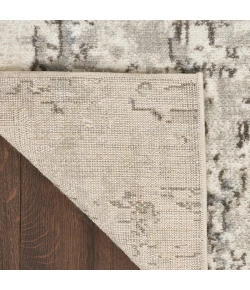 Nourison Home Quarry QUA01 Ivory Blue Grey 7 ft. 10 in. X 9 ft. 10 in. Area Rug