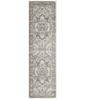 Nourison Quarry Ivory Grey Taupe QUA18 8 ft. Rect. Rug