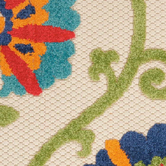 Nourison Aloha Area Rug ALH19-Blue/Multicolor
