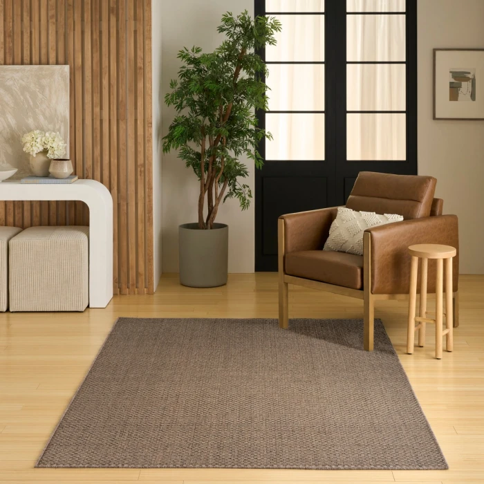 Nourison Tulum Brown TLM03 4 ft. X 6 ft. Rect. Rug