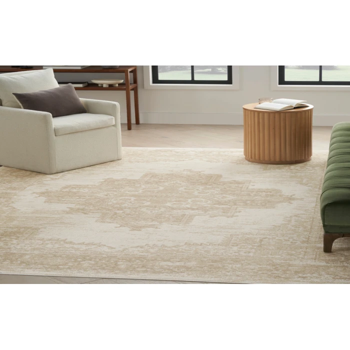 Nourison Grafix Ivory Beige GRF14 3 ft. 9 in. X 5 ft. 9 in. Rectangle Rug