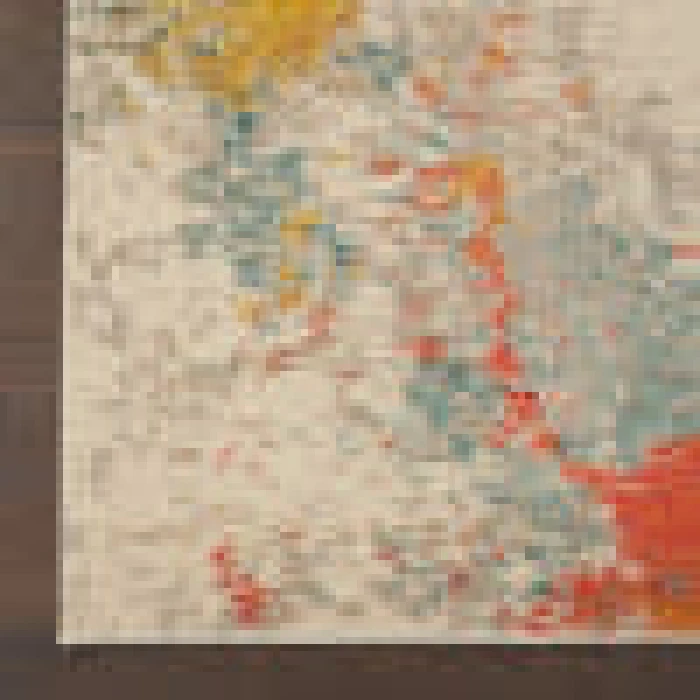 Nourison Celestial Area Rug CES12-Ivory/Multicolor