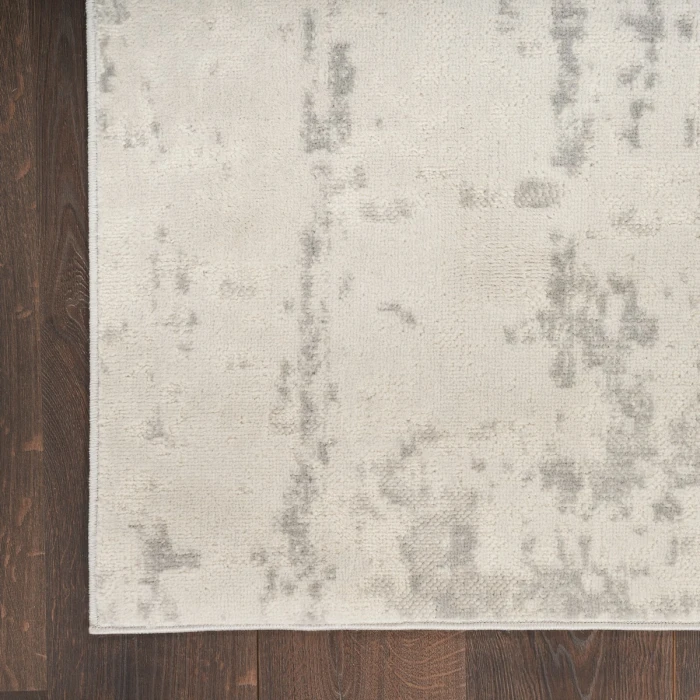 Nourison Quarry Cream Grey QUA01 8 ft. X 10 ft. Rect. Rug