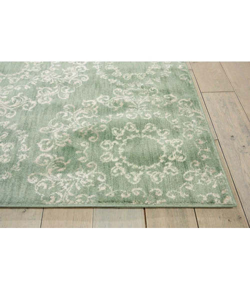 Nourison Home Tranquility Light Green TNQ03 7ft.9in. x 10ft.10in. Rect. Rug