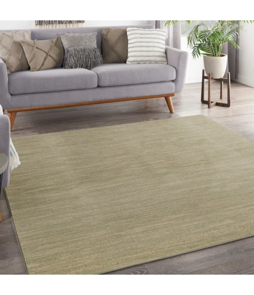 Nourison Home Nourison Essentials Green Gold NRE01 5 ft. Square Rug