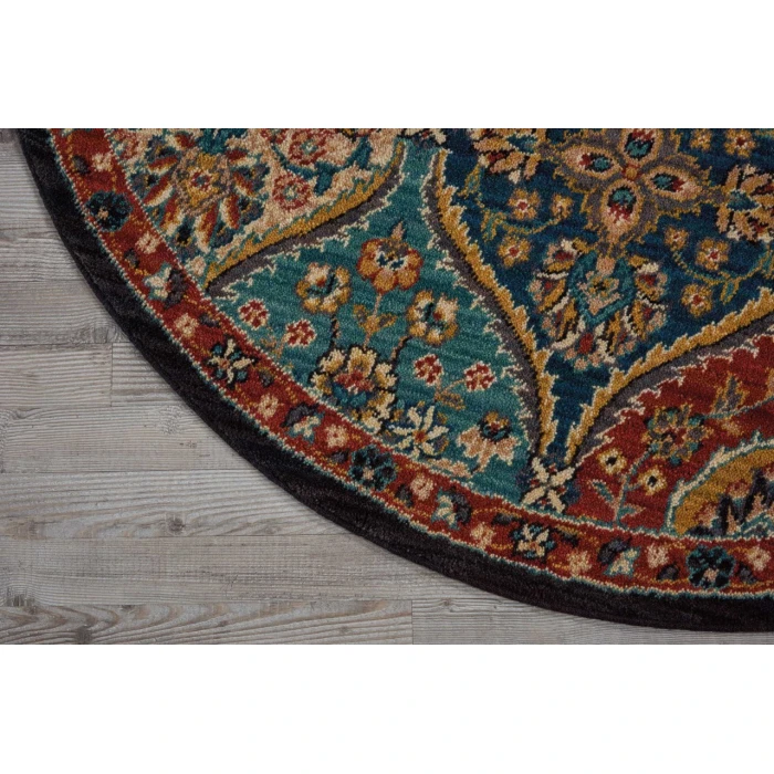 Nourison 2020 Round Area Rug NR203-Multicolor