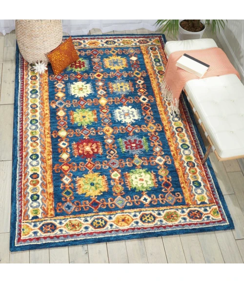 Nourison Vivid Area Rug VIV09-Navy