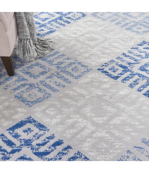 Nourison Whimsicle Area Rug WHS18-Grey Blue