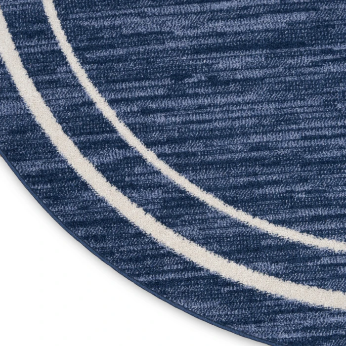 Nourison Nourison Essentials Area Rug NRE02 Navy/Ivory