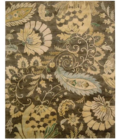 Nourison Home Jaipur Gold JA55 9ft.6in. x 13ft.6in. Rect. Rug