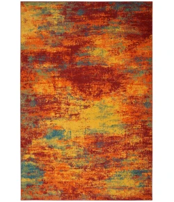 Nourison Home Nourison Essentials NRE06 Flame 4 ft. X 6 ft. Area Rug