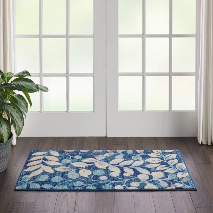 Nourison Tranquil Area Rug TRA03-Navy
