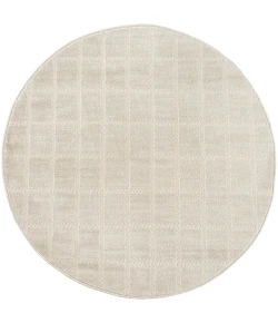 Nourison Home Serenity Home SRH05 Ivory Cream 8 ft. Round Area Rug
