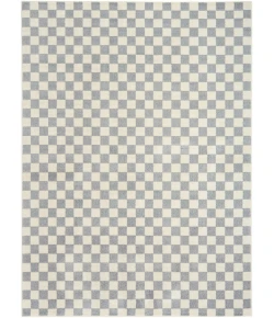 Nourison Home Serenity Home SRH10 Ivory Blue 6 ft. X 9 ft. Area Rug