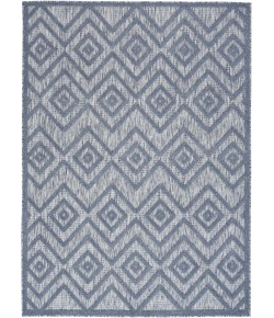 Nourison Home Versatile NRV01 Denim Blue 4 ft. X 6 ft. Area Rug