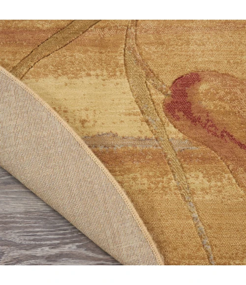 Nourison Somerset Round Area Rug ST18-Beige