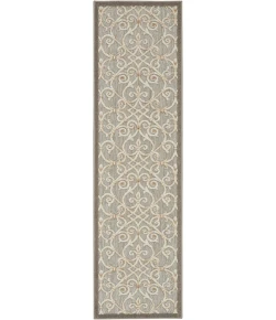 Nourison Home Aloha ALH21 Natural 2 ft. 3 in. X 8 ft. Area Rug