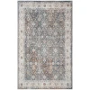Nourison Home Astra Machine Washable ASW16 Ivory Multicolor 5 ft. 3 in. X 7 ft. Area Rug